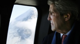 U.S. Secretary of State John Kerry. REUTERS/Gary Cameron 