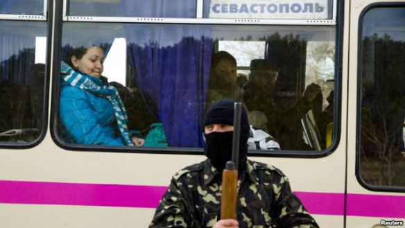 Representative of the so-called self-defense in Crimea. 