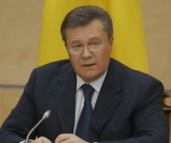 Janukowitsch auf der Pressekonferenz in Rostow am 28.02.2014
