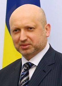 O. Turtschniow, Amtierender Präsident der Ukraine