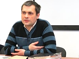 Bürgeraktivist Konstantin Lawrow, Donezk