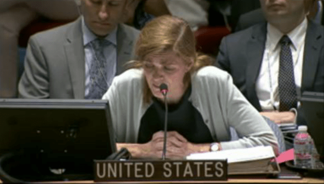 U.S. Ambassador to the UN Samantha Power