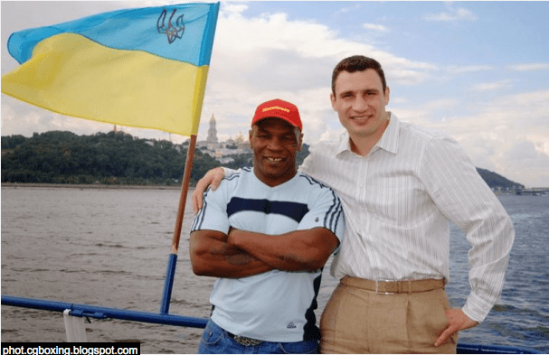 Tyson and Klitschko. Photo: http://www.belsat.eu/en/wiadomosci/a,20753