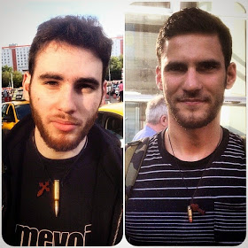 Guillaume Lenormand und Nikola Perovic in Moskau, Juni 2014