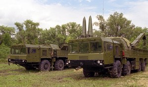 Atomwaffenfähige Boden-Boden-Rakete „Iskander“