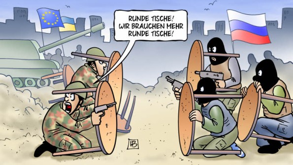 "Round tables! We need more round tables!" Svz.de