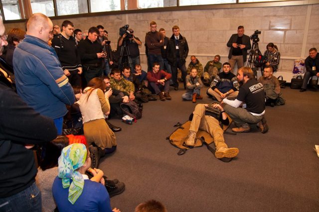 Training workshop during conference