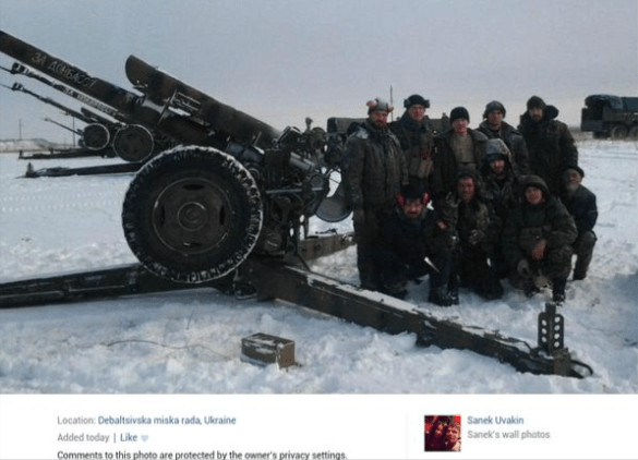 Russian offensive at Debaltseve. Posted by an insurgent from Kazan