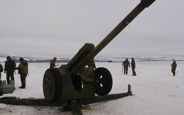 Terrorists did not comply with removal of heavy weapons from the line of confrontation. Photo from the social networks.