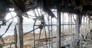 Ruine des Donetsker Flughafens / Foto «Правда ДНР / Pravda DPR» information portal official Youtube channel