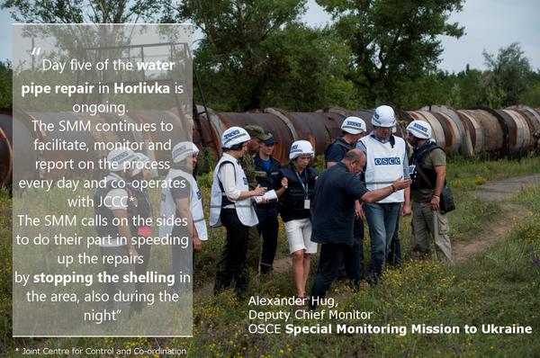 Bridge in Stanytsia Luhansk. source. Source