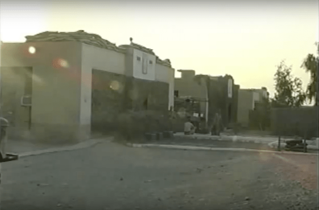 Ukrainian base in Iraq. Still from the movie "Nadiya"