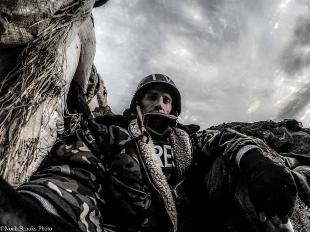 Shyrokyne, April 2015 Photo: Noah Brooks