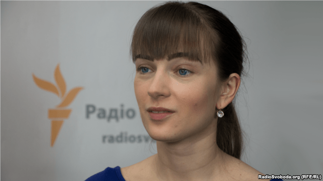 Oleksandra Matviychuk, chairman of the Center for Civil Liberties