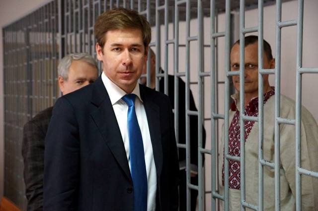 Attorney Ilya Novikov in court. Photo: Anton Naumlyuk