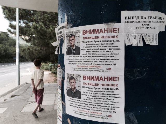 According to the Crimean human rights group, in June of 2016 at least 9 politically-motivated abductions occurred in Crimea