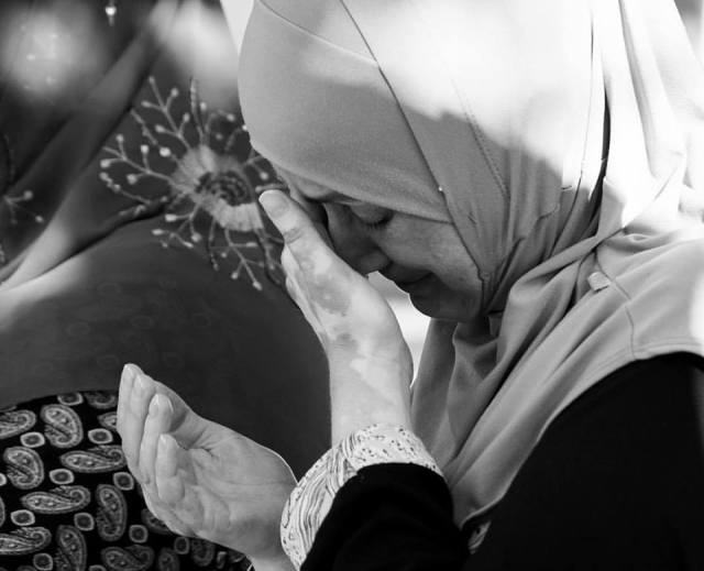 Nadzhiye, the wife of Muslim Aliev